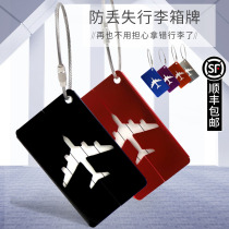 Travel Tags boarding pass luggage Suitcases List of Hanging Cards For travel abroad Custom Creative Luggage Cards