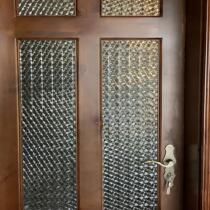 Frosted paper glass sticker toilet bathroom door sticker office cling film paper interpaper anti-walking light retro relief 3D