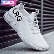 Wholesale cloth shoes spring and autumn Korean edition wild casual sports shoes women flat mesh breathable lightweight summer mesh shoes