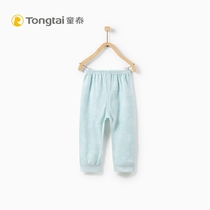 Tongtai spring new baby cotton pants four seasons leggings 3-24 months mens and womens baby casual pants and pants