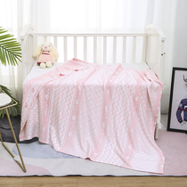 Bamboo Fiber Cover Blanket Baby Ice Silk Blanket Summer Freshly Children Air Conditioning Blanket Baby Summer Cool Quilt by Kindergarten fur