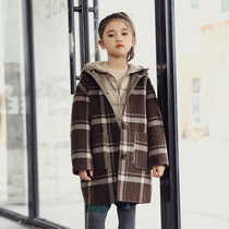 Conqueror two-piece set down jacket with long-style boy girl clothes down jacket down the wool jacket down liner