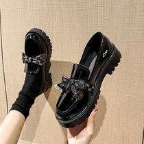 Designers push ~~~~ sole thick shoes and Lefu shoes English wind shoes summer design sense small number of women