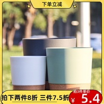 Anthony Flower Pot Globe Straight Drum Resin Round Eurostyle Indoor Balcony Multimeat flower plastic flower pots with trays
