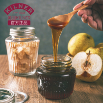 kilner Autumn pear paste bottle bottle jar jam sauce bottle sealed jar food grade glass jar small glass bottle