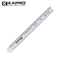 KAPRO Cape road 306 aluminum ruler 60CM thick male imperial scale ruler Drawing measurement ruler plate ruler