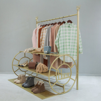 Creative clothing store beautiful Nakajima rack Shoe rack Multi-layer bag rack Display rack table Simple display cabinet flow table