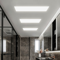 Integrated ceiling 150x1200x200led100 Engineering light spring buckle embedded flat light rectangle