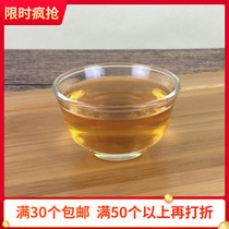 Thickened glass transparent small tea cup high temperature resistant small tea cup kung fu tea cup single cup tea cup tea cup