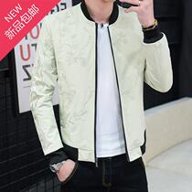 Spring and autumn jacket mens 207720 new Korean slim trend casual student youth jacket mens spring clothes