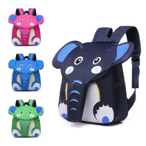 Cartoon childrens schoolbag kindergarten 2-5 years old shoulder bag for men and women cute elephant backpack tide parent-child backpack bag