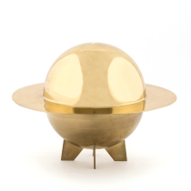 HOWstore seletti Starry Sky brass sugar jar salt pot creative ornaments gift