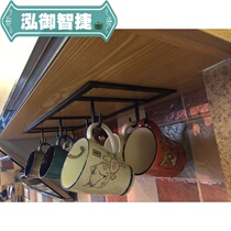 Red wine cup holder mug holder hanging wine cabinet upside down coffee cup shelf creative cup holder cabinet wine rack ornaments