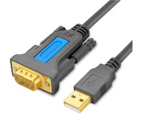 Smiths USB to rs232com serial line 9-pin Type-C connects computer printing serial port data line for the public db9 km to the mother USB conversion port line industrial grade joint