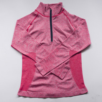 Good wear recommended long sleeve fitness clothes womens sports running quick clothes high neck breathable riding clothes jacket