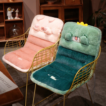 Cushion ass cushion chair cushion backrest integrated office sedentary ass cushion student stool waist seat cushion