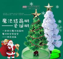 Paper Tree Flowering Magic Christmas Tree Magic Color Crystal Tree Creative Gift Desktop Decompression Toy Holiday Gift