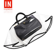 Bag-covered raincoat Waterproof Hood Woman Outsourced Coat protective sheath Size Number Single shoulder bag Hand carrying Multi-function minimalist