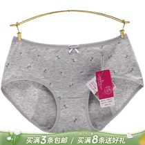 Flowers Fairy Colorful Fields Physiological Briefs Female Mid Waist Cotton Quality Breathable Adolescent Moon Menstrual Anti Leakage Sanitary Safety Triangle Pants