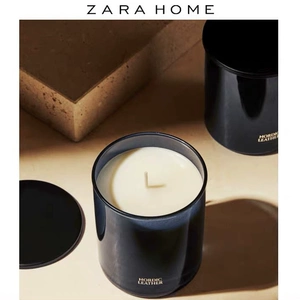 ZARA HOME Стеклянный подсвечник для дома с ароматом скандинавской кожи, подарок на день рождения, рекомендация