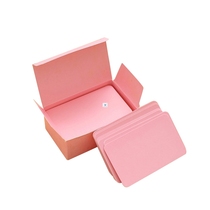 8-Color Paper Blank Index Flashcards DIY Greeting Quick