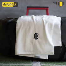 Asight custom sports bath towel pure cotton sweat-absorbing gym men portable absorbent thickened lengthened custom logo