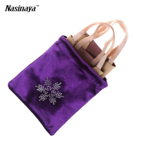 Forno 24 color velvet gymnastics shoe bag special protection bag Accessories bag storage pocket drawstring elastic snowflake hot drill