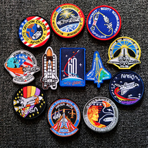 NASA NASA Embroidered Velcro Chapter Space Shuttle Patch Apollo Project Badge