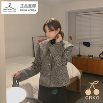 Korean direct mail cherrykoko Korean version of short style small fragrant style jacket coat 2021 new female ins tide