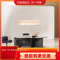Nordic long bar restaurant chandelier simple modern creative personality atmospheric acrylic table lamps 2021 New