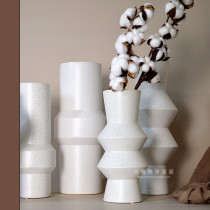 Creative ceramic terrazzo Vase ornaments modern simple living room wine cabinet dry flower insert vase soft decoration
