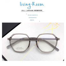 Glasses frame for men and women with lenses height nearsightedness glasses ladies transparent plates frames black frame eye frame