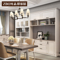 Zhibang Home Customized Cabinet Customized Dining Room Cabinet Cabinet Modern European Simple Nordic Town