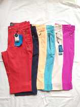 Foreign trade original single-tail goods sample clothing womens quick-drying high elastic three-point pants water repellent soft and comfortable outdoor leisure hiking