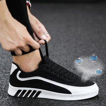 Korean version of Joker board shoes male youth sports leisure men shoes 2021 new super fire Net red canvas shoes autumn trend