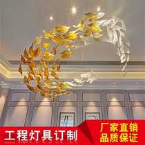 Sales Department sand table chandelier large hotel lobby lamp fitness club Villa creative engineering crystal lamp customization