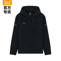 361 mens coat 2021 Autumn New cardigan hooded zipper windbreaker casual and comfortable sports coat
