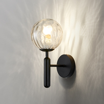  Wall lamp Nordic simple bedroom bedside lamp Modern creative living room aisle corridor stair lamp Decorative lamp Wall lamp