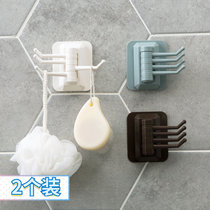 Rotary hook Strong viscose towel rack Bathroom kitchen wall storage free of holes No trace sticky hook