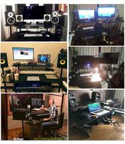 on-stage recording workbench Music workbench Recording studio workbench Wooden workbench(solid wood)