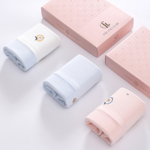 Fenteng underwear women cotton antibacterial crotch high waist belly plus size cotton Japanese cute triangle pants