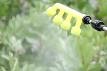 Plastic stainless steel sheet four-nozzle agricultural gardening sprayer spray machine atomizing adjustable nozzle accessories