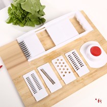 New vegetable cutting artifact shredded carrot cutting push fork shredder multi-function vegetable cutting kitchen with grater shredded slices