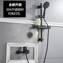 European-style all-copper bathtub shower faucet set Shower switch Triple bathroom household hot and cold mixed water valve