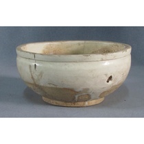 Baolao Antique porcelain cans Northern Song Dynasty Cizhou Kiln White porcelain bowl bowl