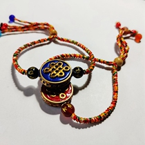 Colorful knot couples hand rope Christmas gift men and women couples Tibetan ethnic Tibetan jewelry