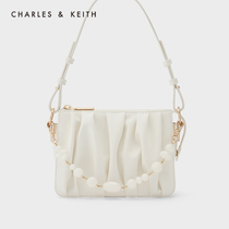 (Hot color return)CHARLES & KEITH Female CK2-20270749 Beaded chain cloud armpit bag