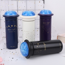 Creative Moonwalk Planet Thermos cup 304 stainless steel sealed leak-proof student water cup Boutique gift cup