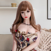 Solid doll full silicone inflatable doll two yuan female doll male with real version of sex adult hand can be inserted