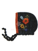 3 pieces 5 discount horse warm church Kalinka embroidered wool hat Retro cute baby children 55